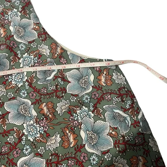 Monteau - Womens Floral Tank Top Sz. MD - Picture 9 of 11